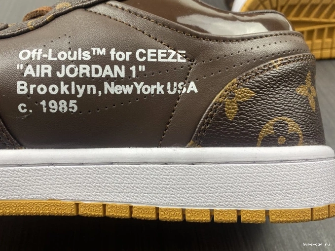 LOW x OW Air Jordan AJ1 1 Off-Louis 0724